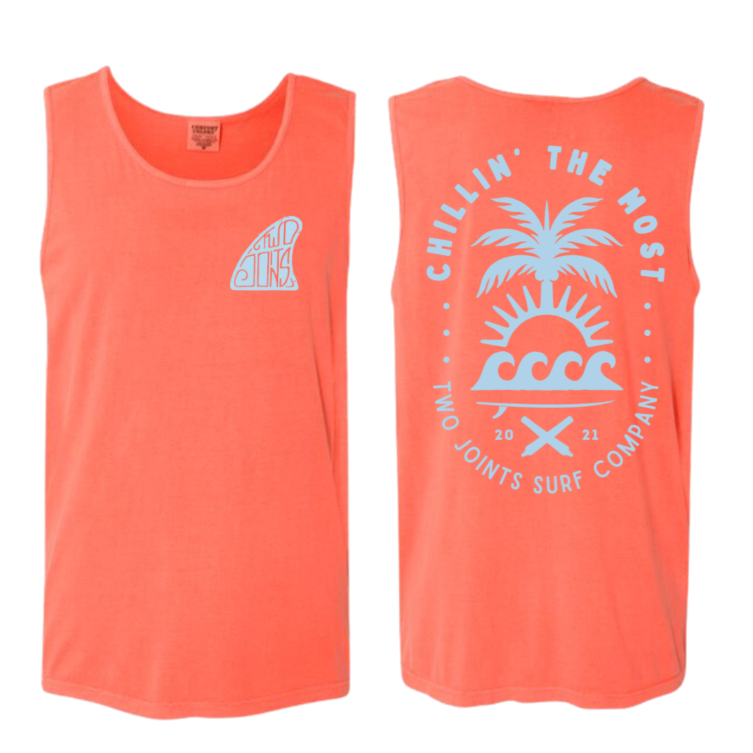 Chillin' The Most Tank Top – Two Joints Surf Co.