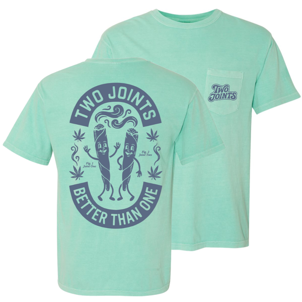 Better Than One Pocket Tee – Two Joints Surf Co.