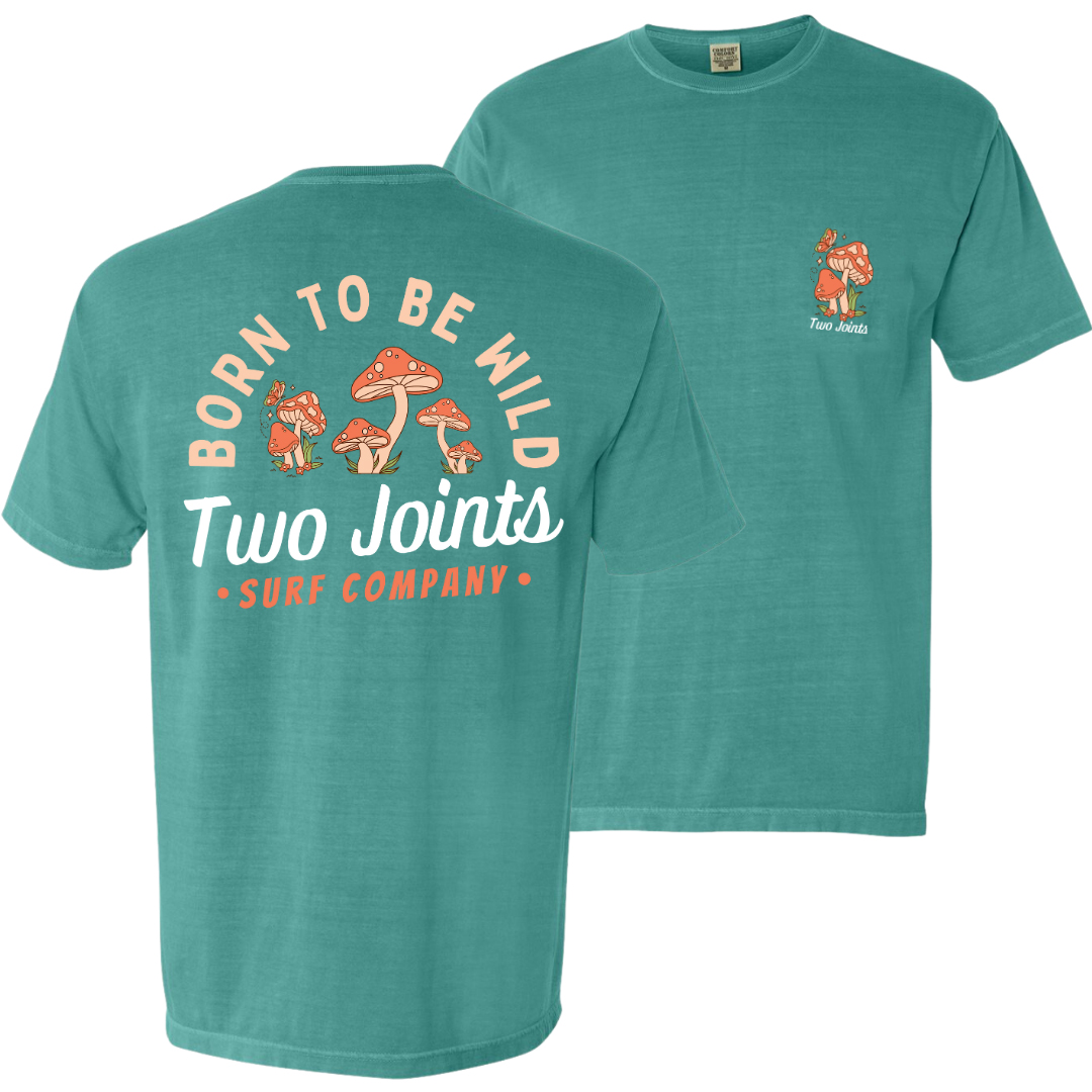 Born Wild Tee – Two Joints Surf Co.