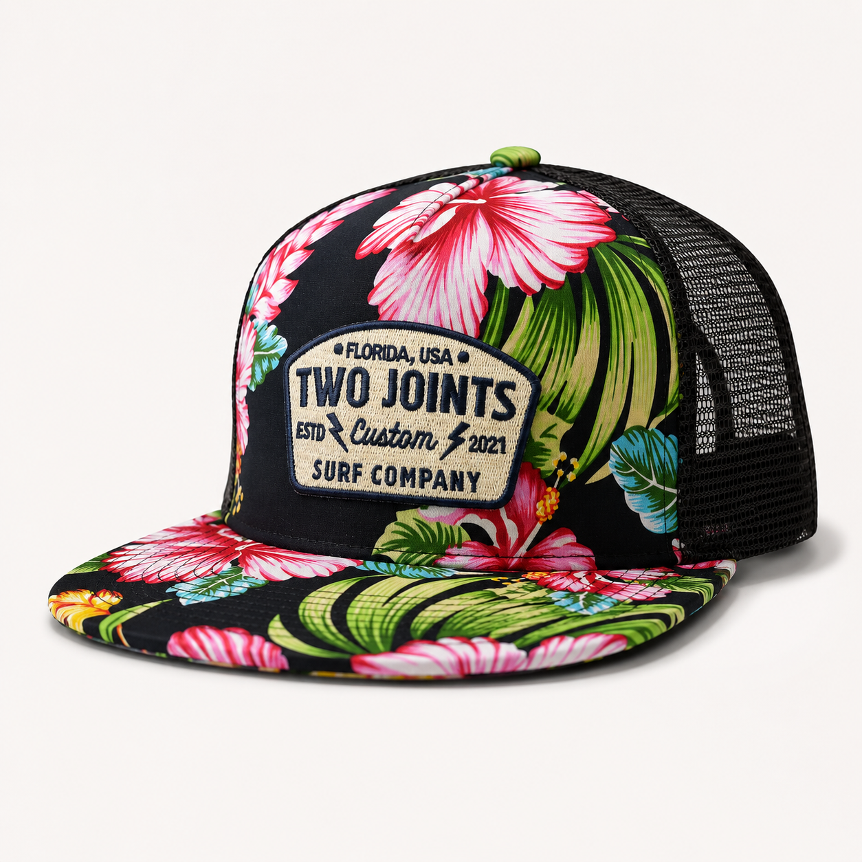 Two Joints - OhanaFloral  Snapback Hat Main Image