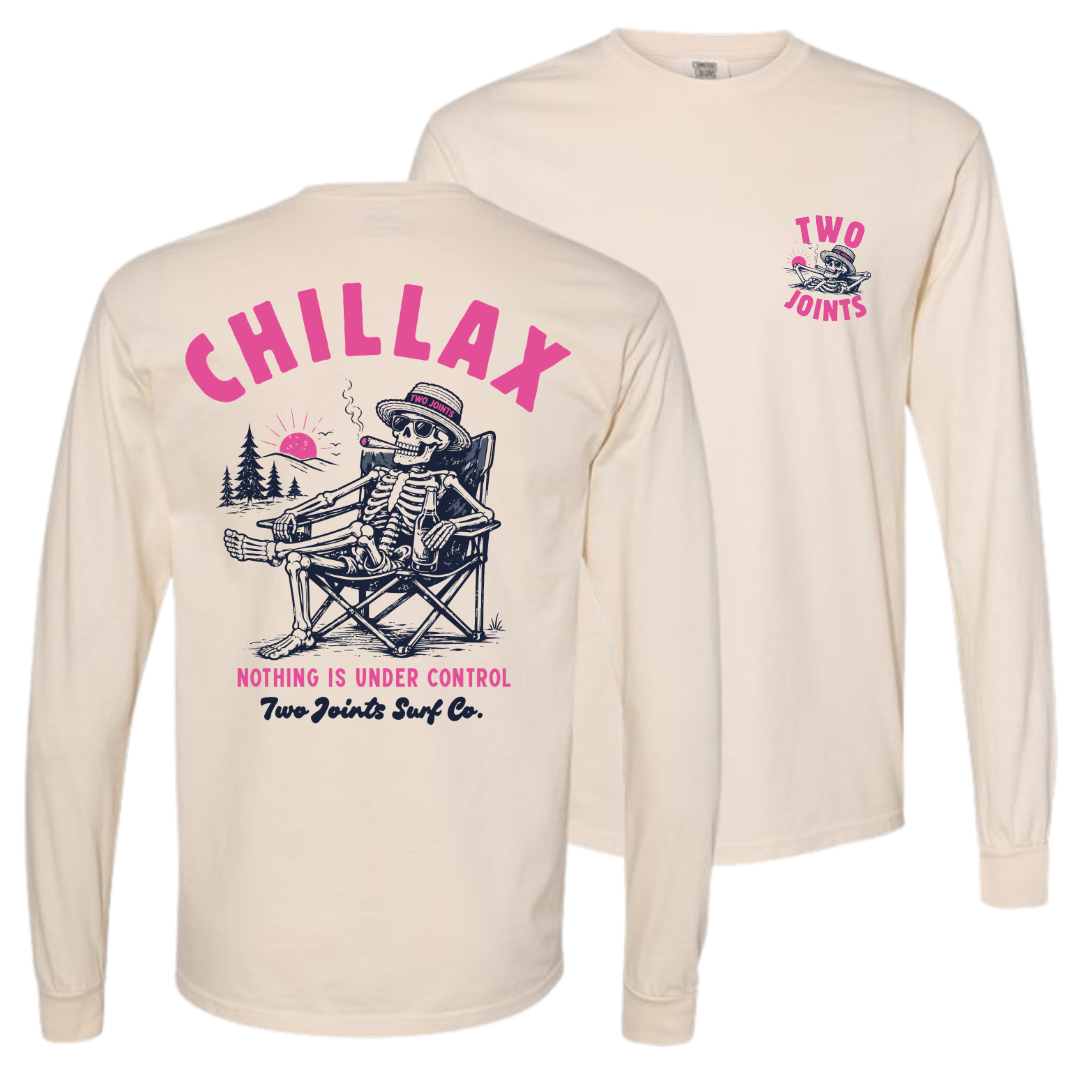 Chillax Long Sleeve Tee – Two Joints Surf Co.
