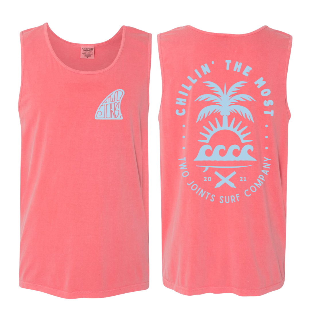 Chillin' The Most Tank Top – Two Joints Surf Co.