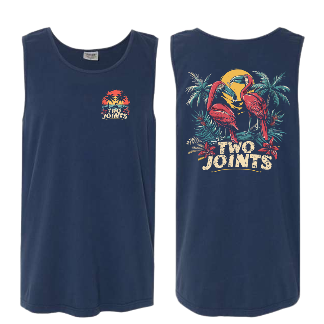 Flamingos Tank – Two Joints Surf Co.