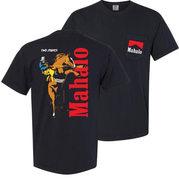 Mahalo Pocket Tee – Two Joints Surf Co.