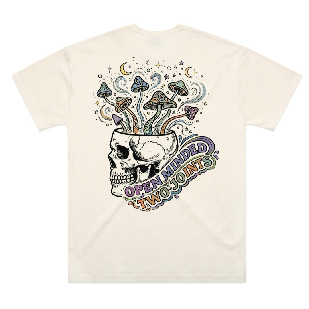 Open Minded - Premium Heavy Tee – Two Joints Surf Co.