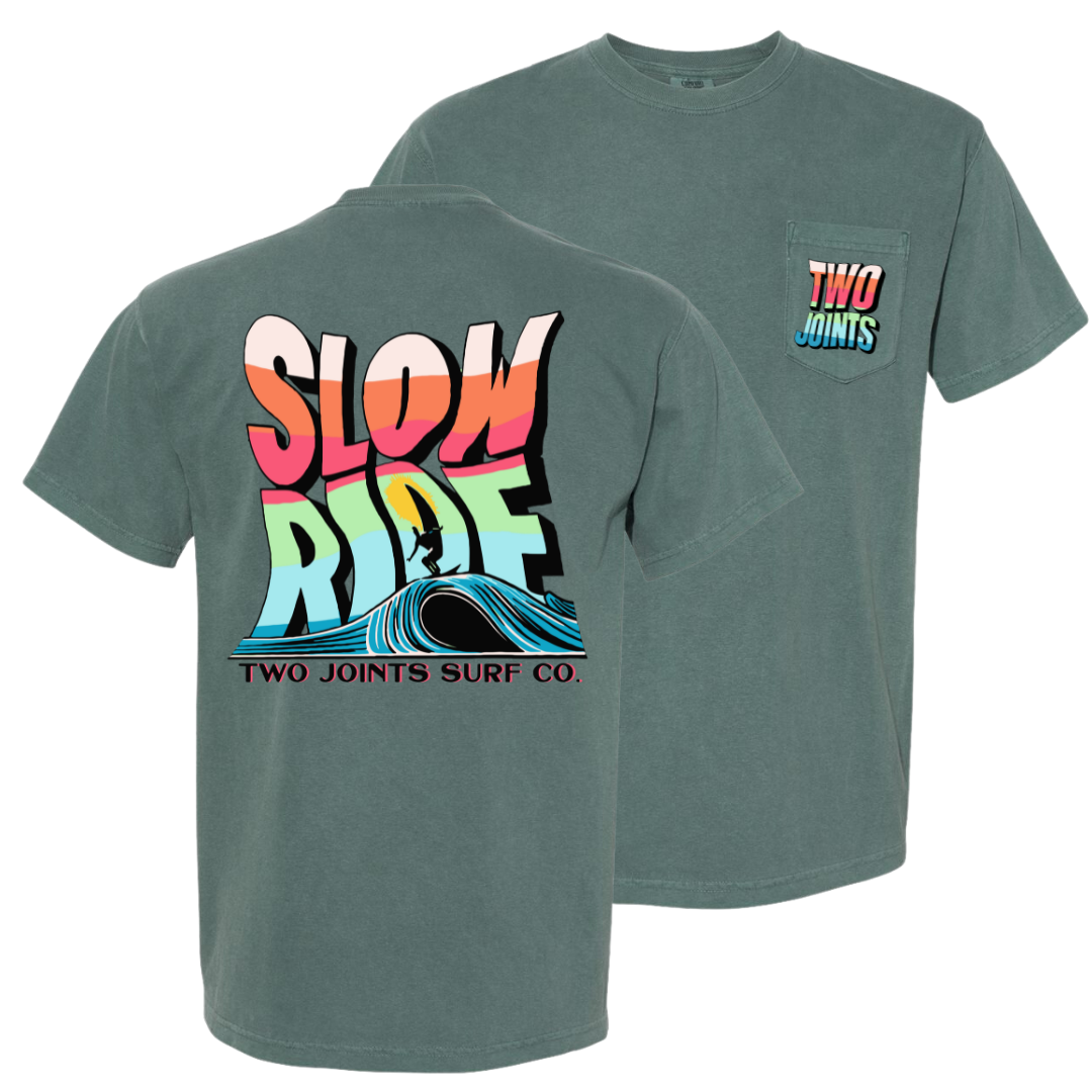Slow Ride Tee – Two Joints Surf Co.