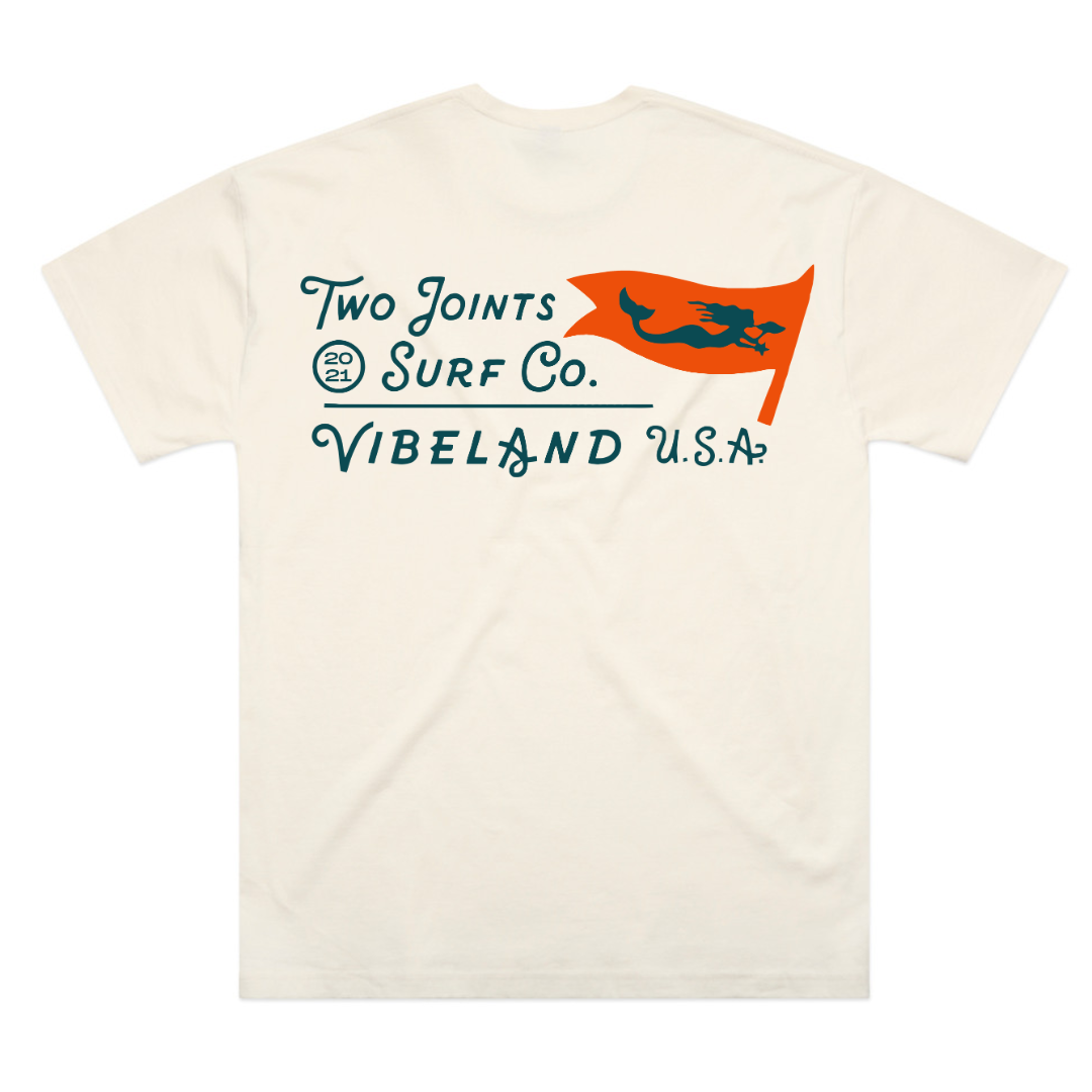 Vibeland - Premium Tee – Two Joints Surf Co.