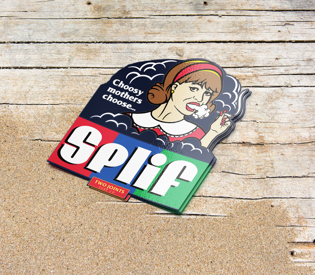 Splif Drawing Splif Decal – Two Joints Surf Co.